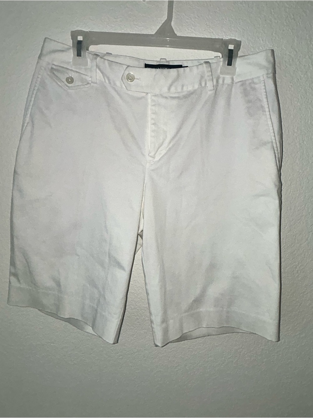 Ralph Lauren golf white shorts sz 8